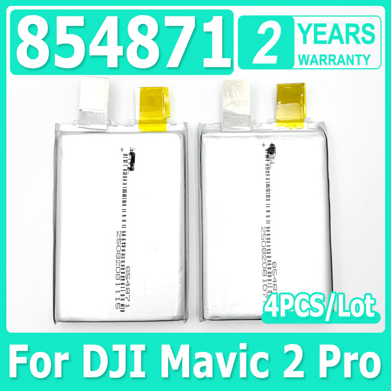 Drone Battery Li-Ion - 4 stuks 3.85V Max 4.4V 4000mAh