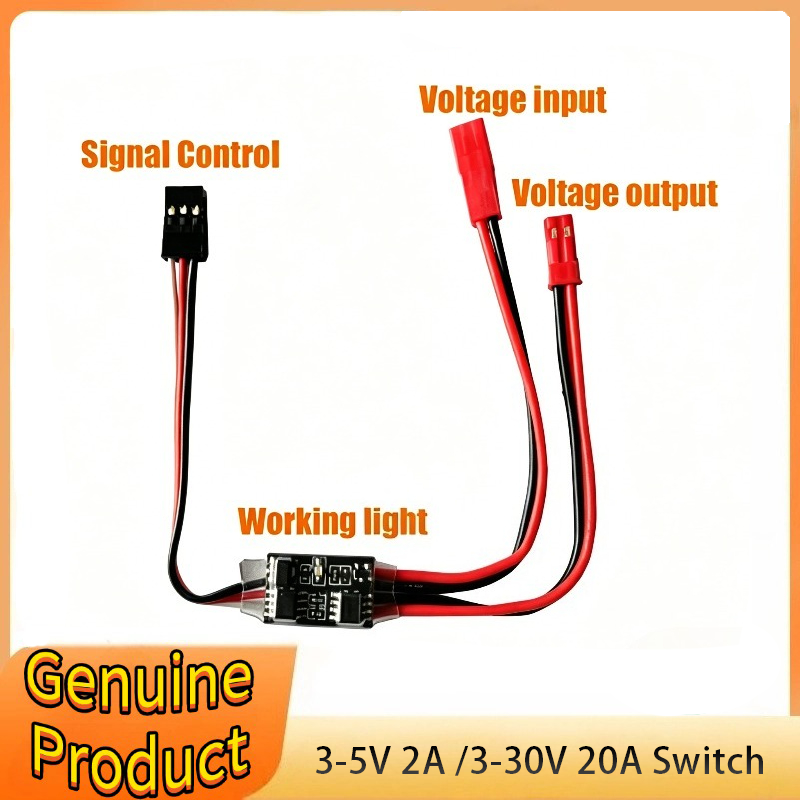 Drone Battery High Voltage - 2-20A Hoge Stroom Afstandsbediening Elektronische Schakelaar
