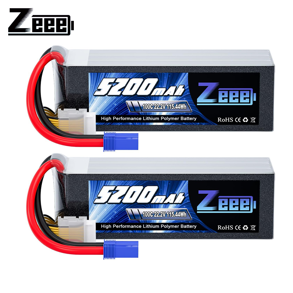 Drone Battery 6S - Zeee 6S 5200mAh Lipo Batterij 22.2V