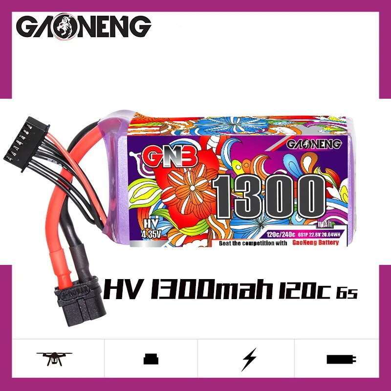 2 Stuks GNB 6S Lipo Batterij 2 - Drone Battery 6S recensie en prijs