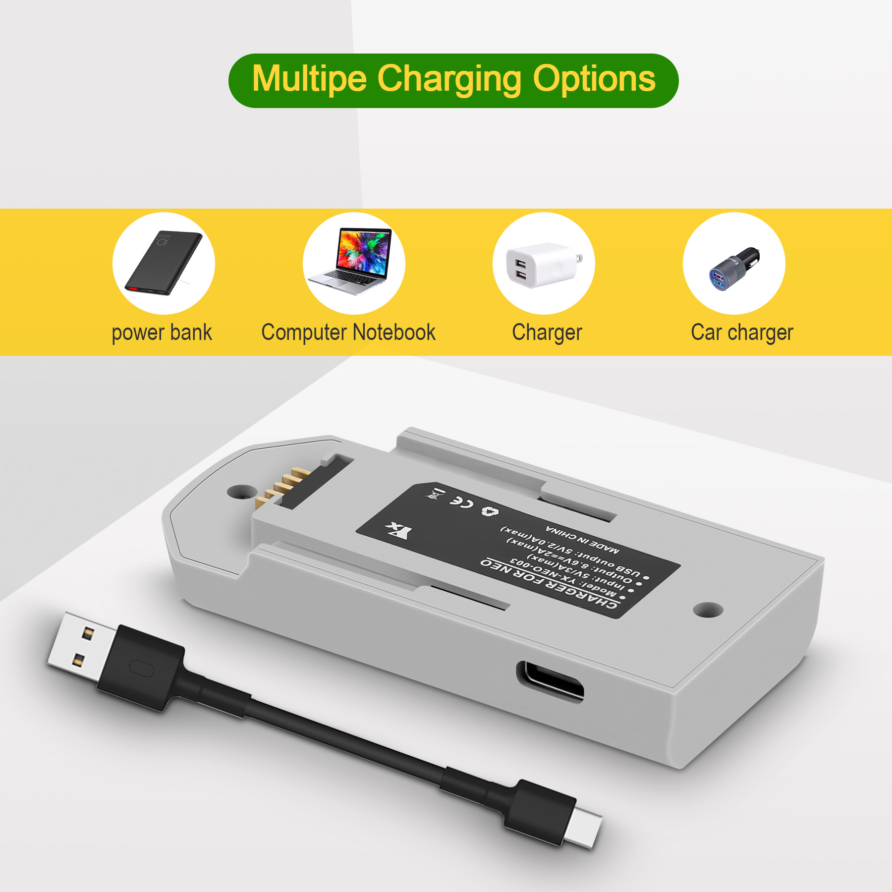 Bidirectionele USB-batterijlad - Drone Battery Balance Charger recensie en prijs