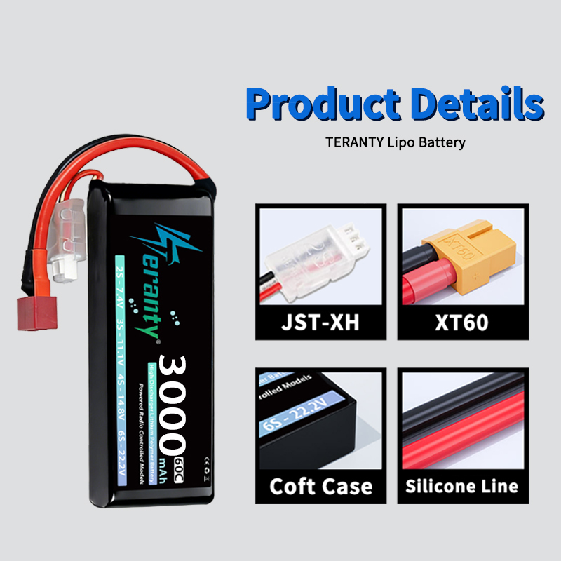 TERANTY 2S 3000mAh Lipo Batter - Drone Battery Lipo recensie en prijs