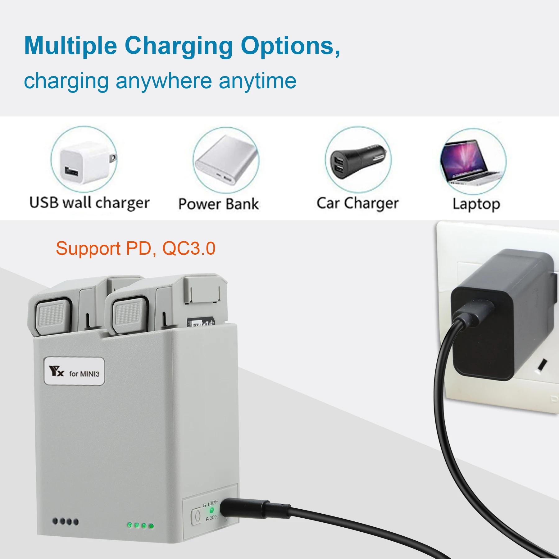 Oplader Hub Voor Dji Mini 4 Pr - Drone Battery Balance Charger recensie en prijs