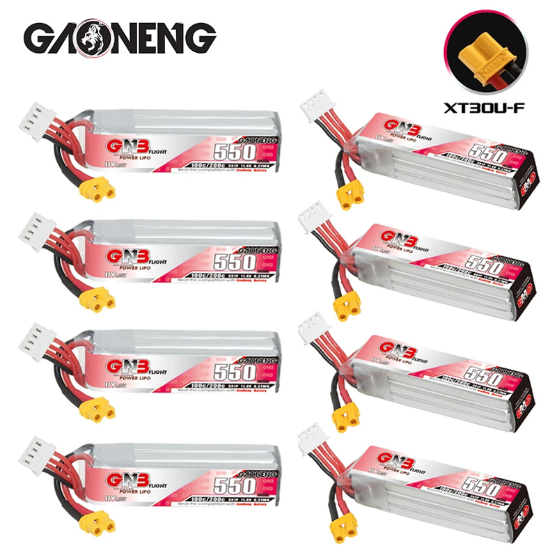 GNB HV 11.4V 550mAh 100C/200C  - Drone Battery Lipo recensie en prijs