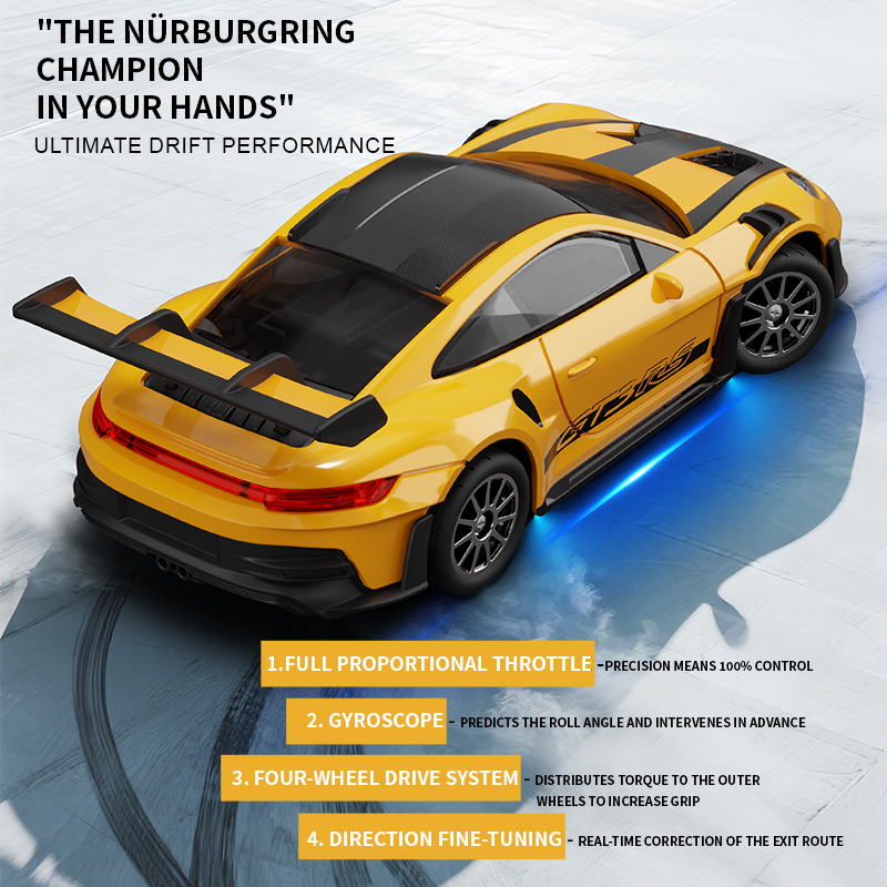 Klassieke Sport RC Drift Auto  - Drone Battery Alarm recensie en prijs