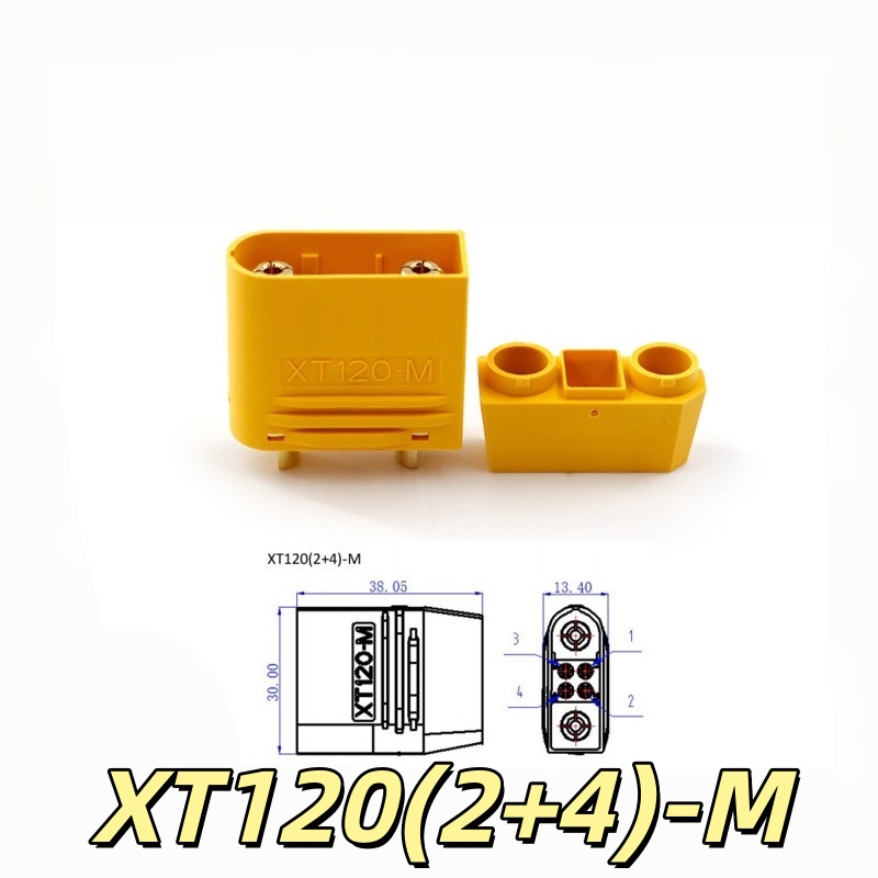 Amass Original XT120(2+4) Conn - Drone Battery High Voltage recensie en prijs