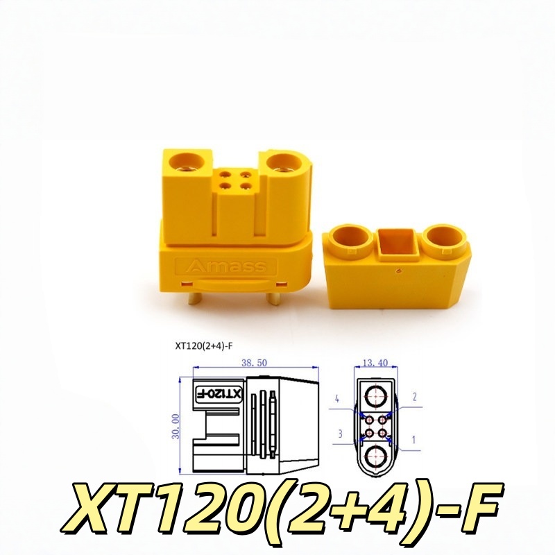 Amass Original XT120(2+4) Conn - Drone Battery High Voltage recensie en prijs