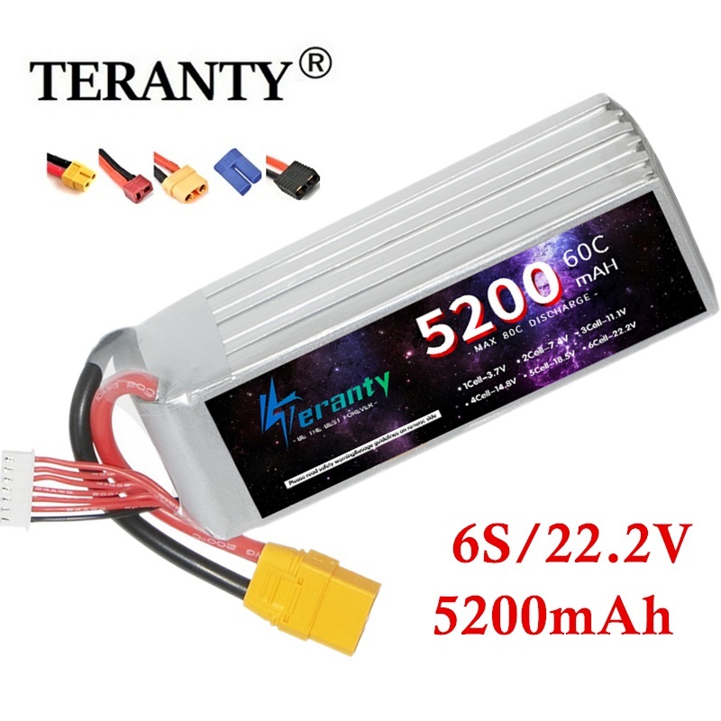 6S 5200Mah Lipo Batterij 22.2V - Drone Battery 6S recensie en prijs
