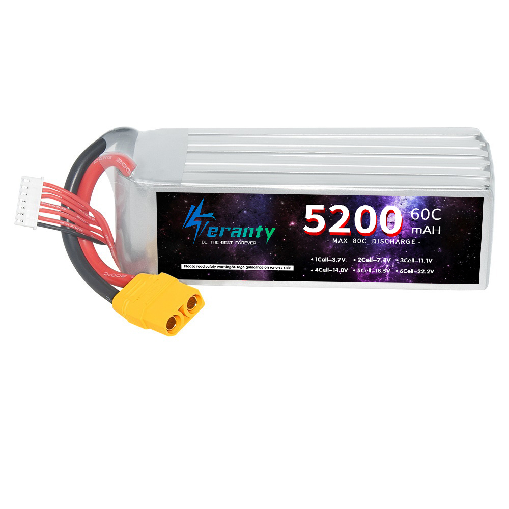 6S 5200Mah Lipo Batterij 22.2V - Drone Battery 6S recensie en prijs
