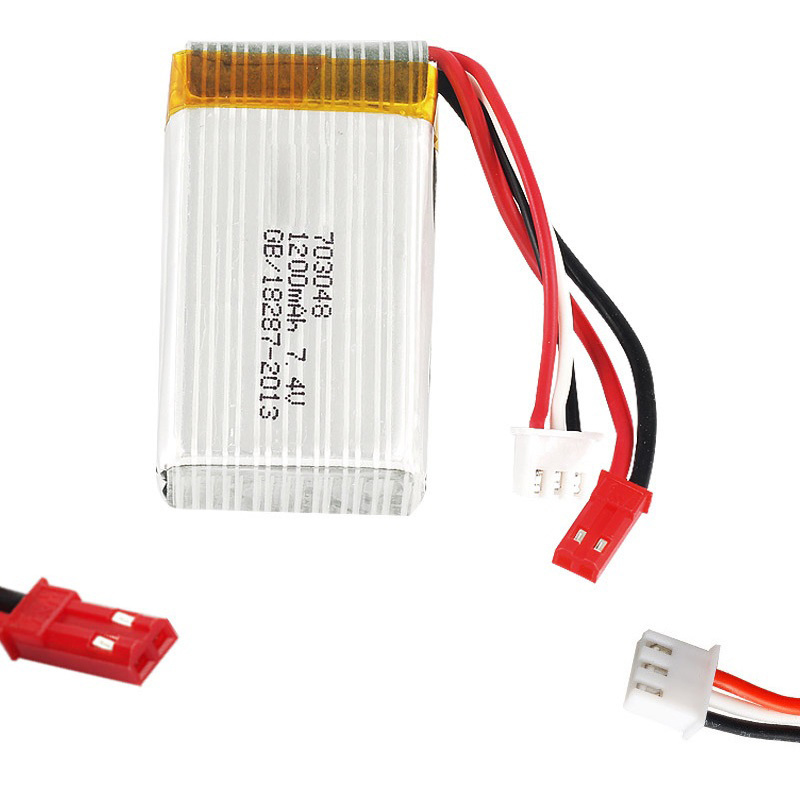Lipo-batterij 2S 7,4V 1200mAh  - Drone Battery Li-Ion recensie en prijs