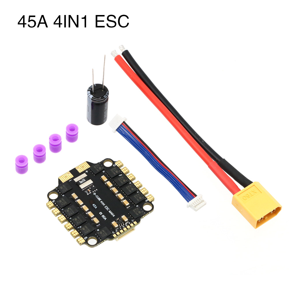 UAngel 4IN1 45A 60A ESC BLHELI - Drone Battery 6S recensie en prijs