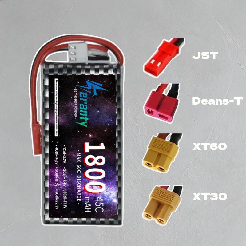 TERANTY 2S 3S 4S 1800mAh Lipo  - Drone Battery 4S recensie en prijs