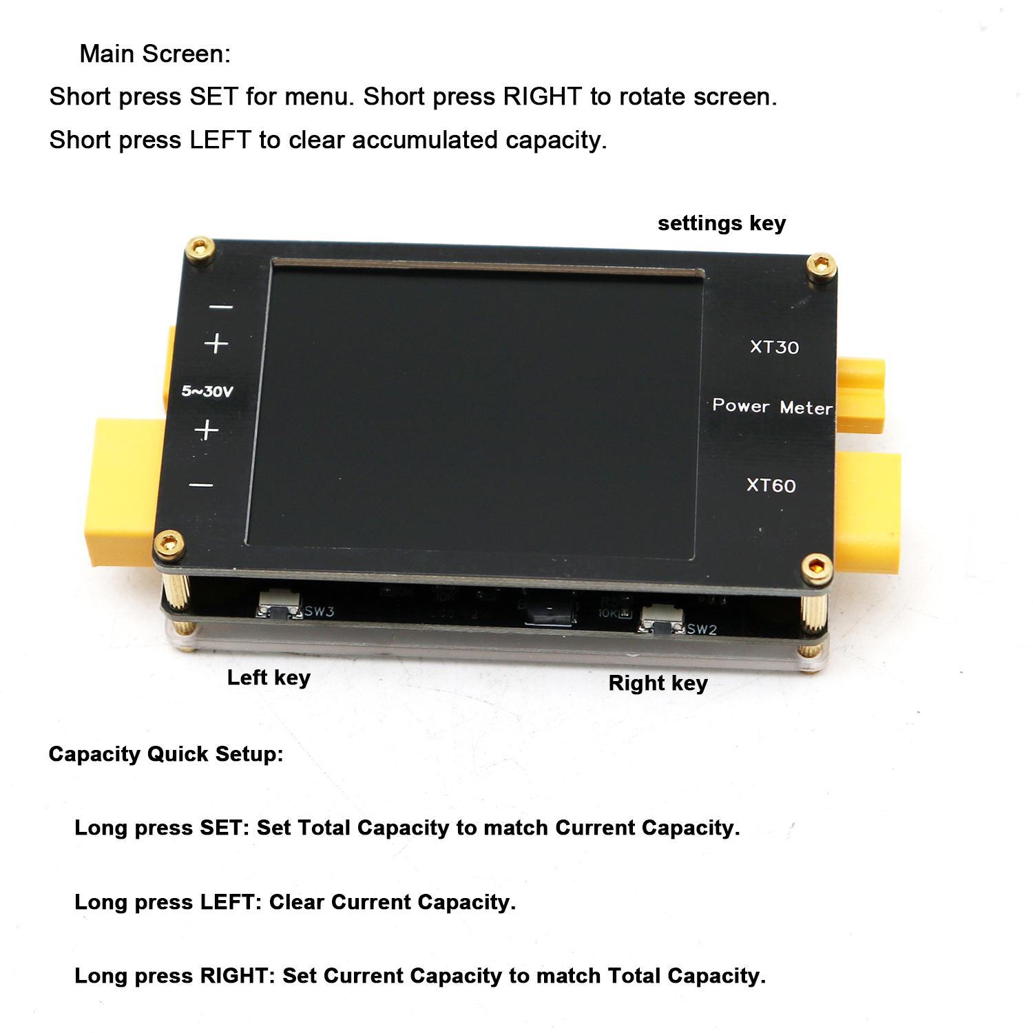 2.4Inch Display Power Meter XT - Drone Battery Voltage Checker recensie en prijs