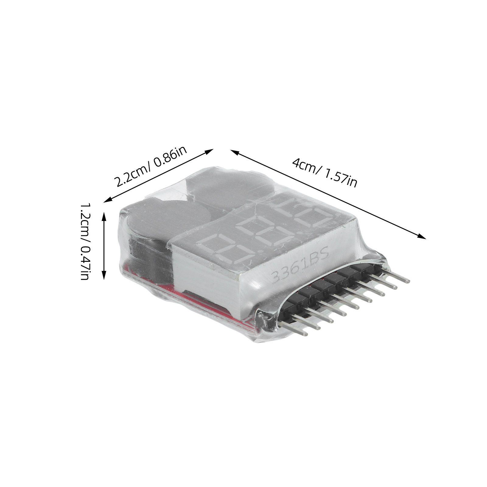 2 stuks Lipo batterijspannings - Drone Battery Voltage Checker recensie en prijs