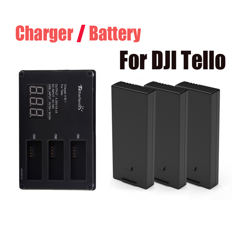 Originele DJI Tello-batterij / - Drone Battery Balance Charger recensie en prijs