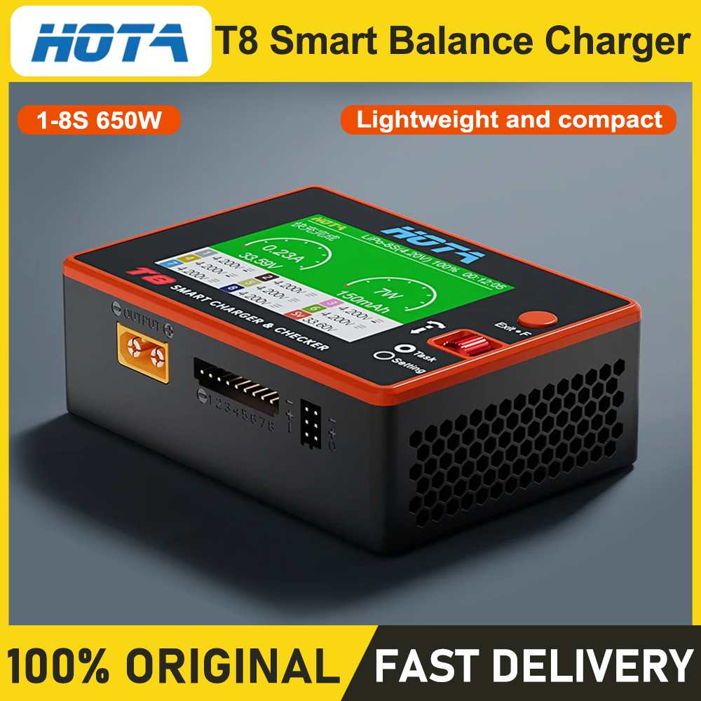 HOTA T8 Smart Balance Charger  - Drone Battery Smart recensie en prijs