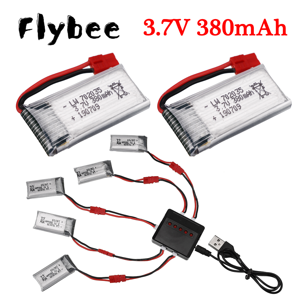 3.7V 380Mah Lipo Batterij Met  - Drone Battery Lipo recensie en prijs