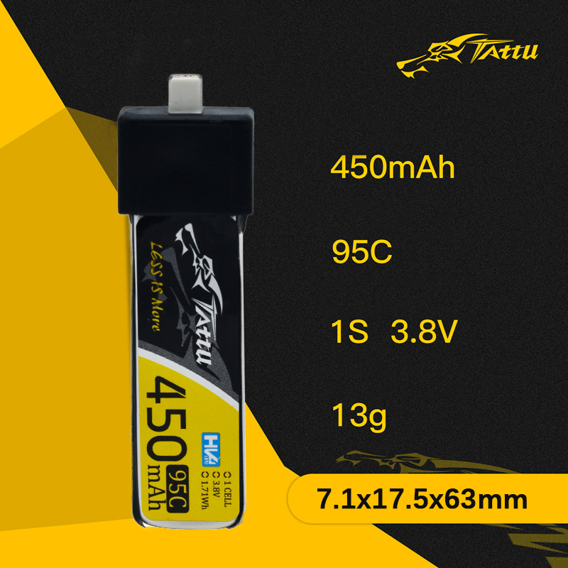 3 Stuks Nieuwe Tattu 450/500/5 - Drone Battery 4S recensie en prijs