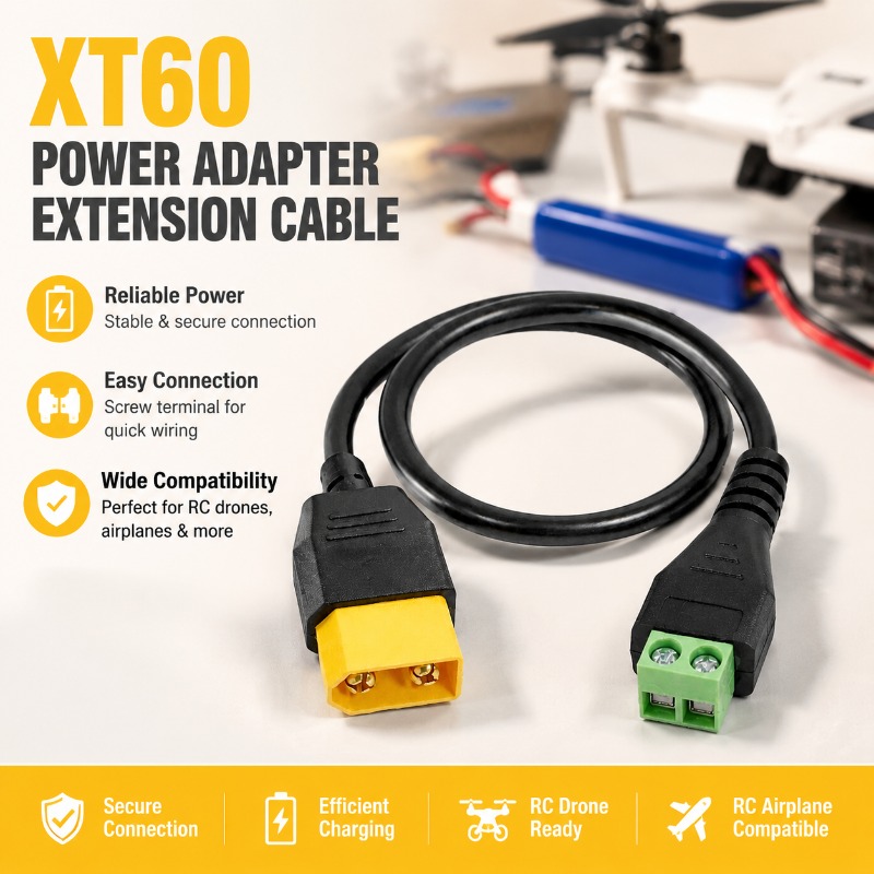 XT60 Connector Man/Vrouw naar  - Drone Battery Balance Charger recensie en prijs