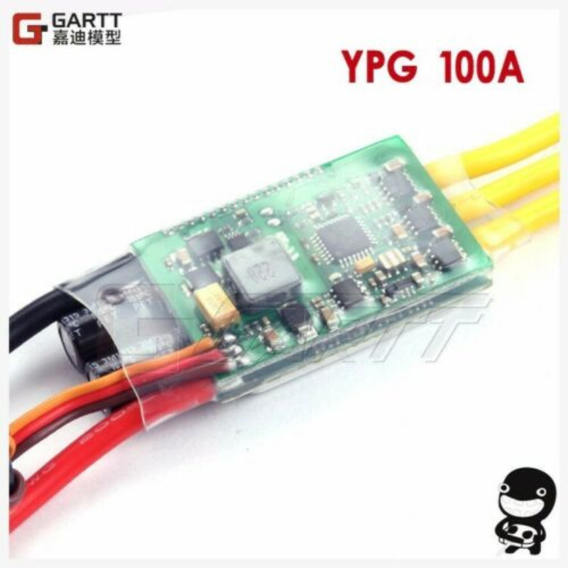 YPG 100A ESC 2 ~ 6S SBEC borst - Drone Battery 6S recensie en prijs