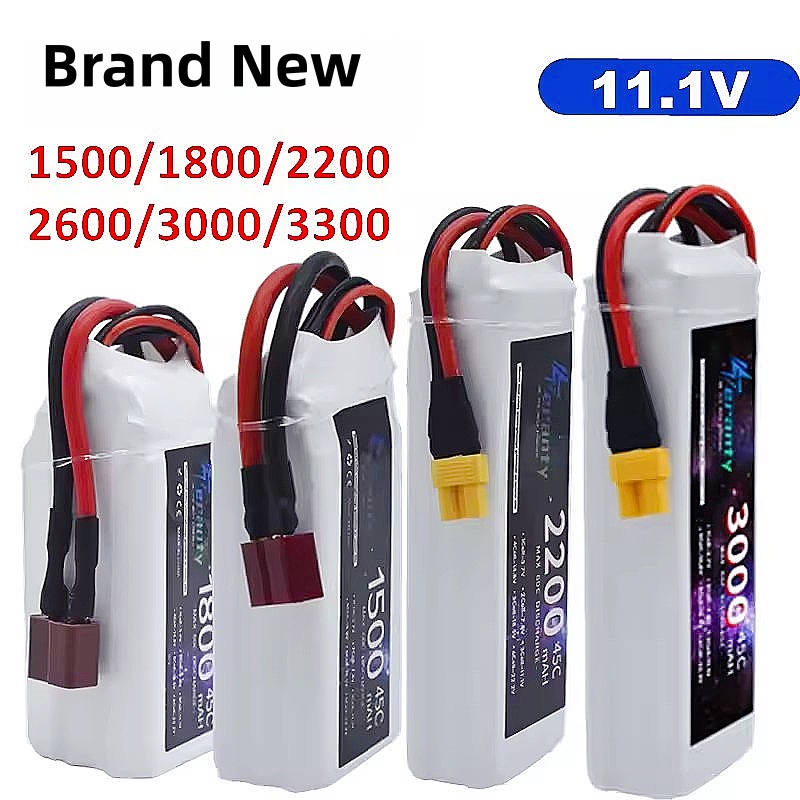 11.1V LiPo Batterij 3S 1500mAh - Drone Battery Li-Ion recensie en prijs