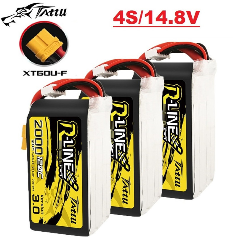 Hot Tattu R-LINE 3.0 120c 2000 - Drone Battery 4S recensie en prijs
