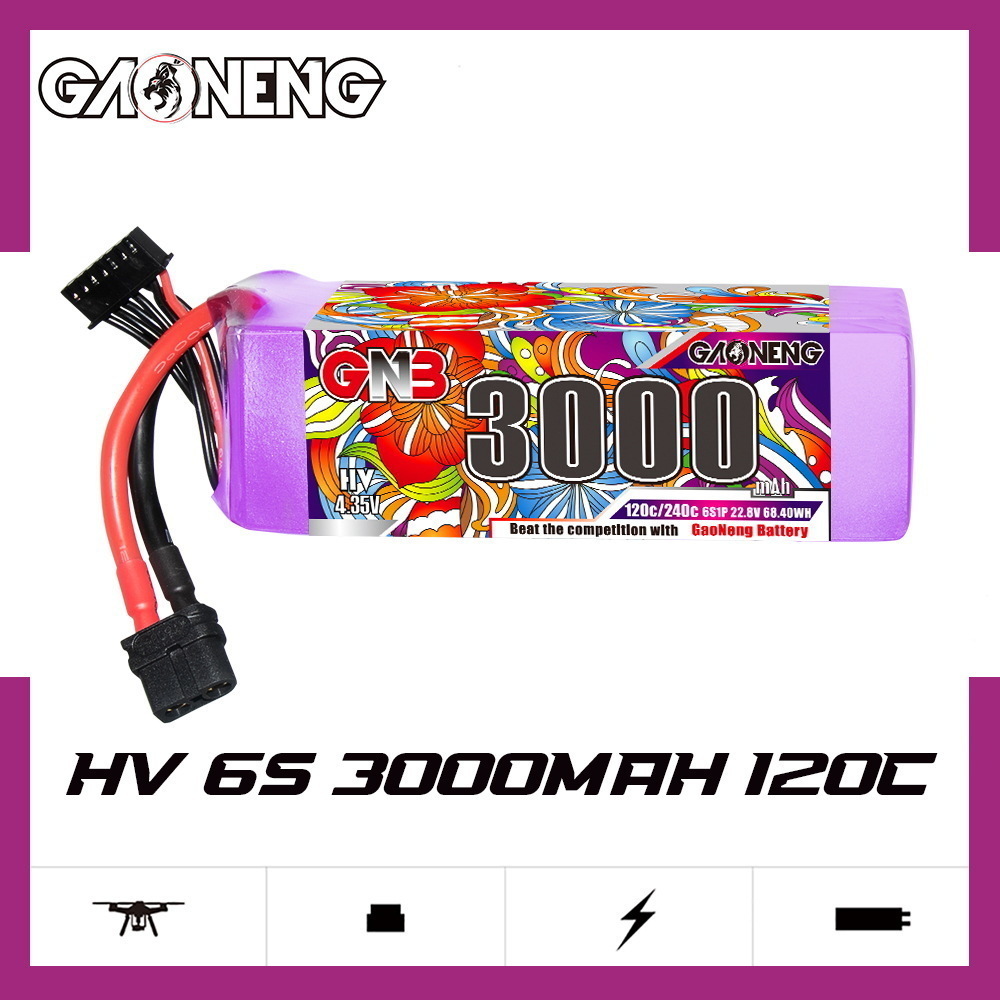 GNB Lipo Batterij 6S 22.8V 300 - Drone Battery 6S recensie en prijs