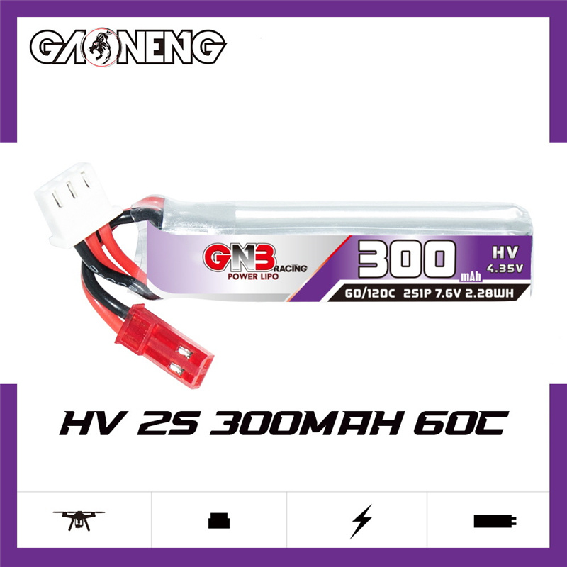 GAONENG GNB 2S 7.6V 300mAh 60C - Drone Battery Lipo recensie en prijs